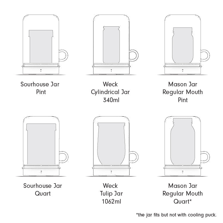 Baker's Bundle: Goldie, Pint, Quart & Magnet