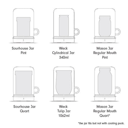 Baker's Bundle: Goldie, Pint, Quart & Magnet